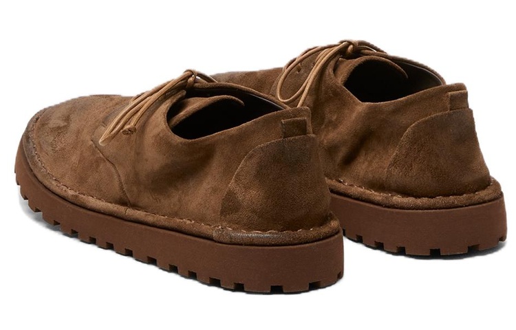 Shop (W) Sepatu Kulit Datar Tali Marsèll 'Coklat' MWG112M141490