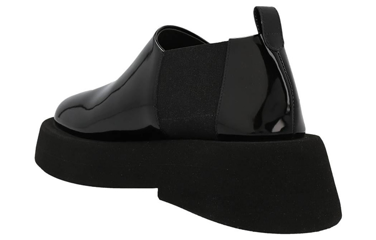 (W) Marsèll Leather Flats 'Black' 圖 4