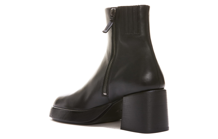 (W) Marsèll Leather High-Heel Ankle Boot 'Black Fashion' 圖 4