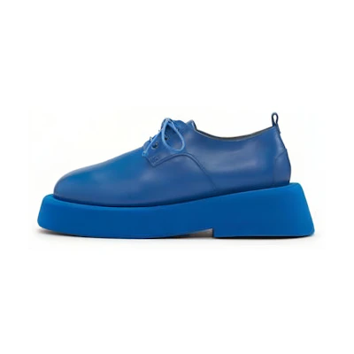(W) Marsèll Leather Lace-Up 'Fashion Casual Blue'