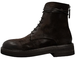(Women) Marsèll Leather Lace-Up Ankle Boots 'Brown' MW2952141460 (Women) Marsèll Leather Lace-Up Ankle Boots 'Brown' MW2952141460