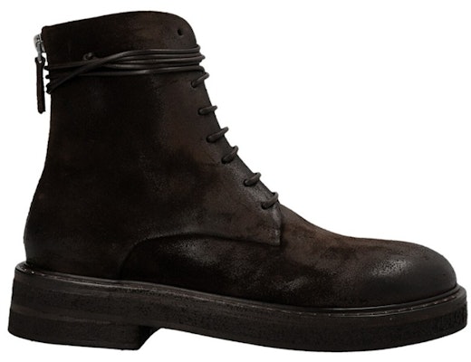 (Women) Marsèll Leather Lace-Up Ankle Boots 'Brown' MW2952141460 Order (Women) Marsèll Leather Lace-Up Ankle Boots 'Brown' MW2952141460