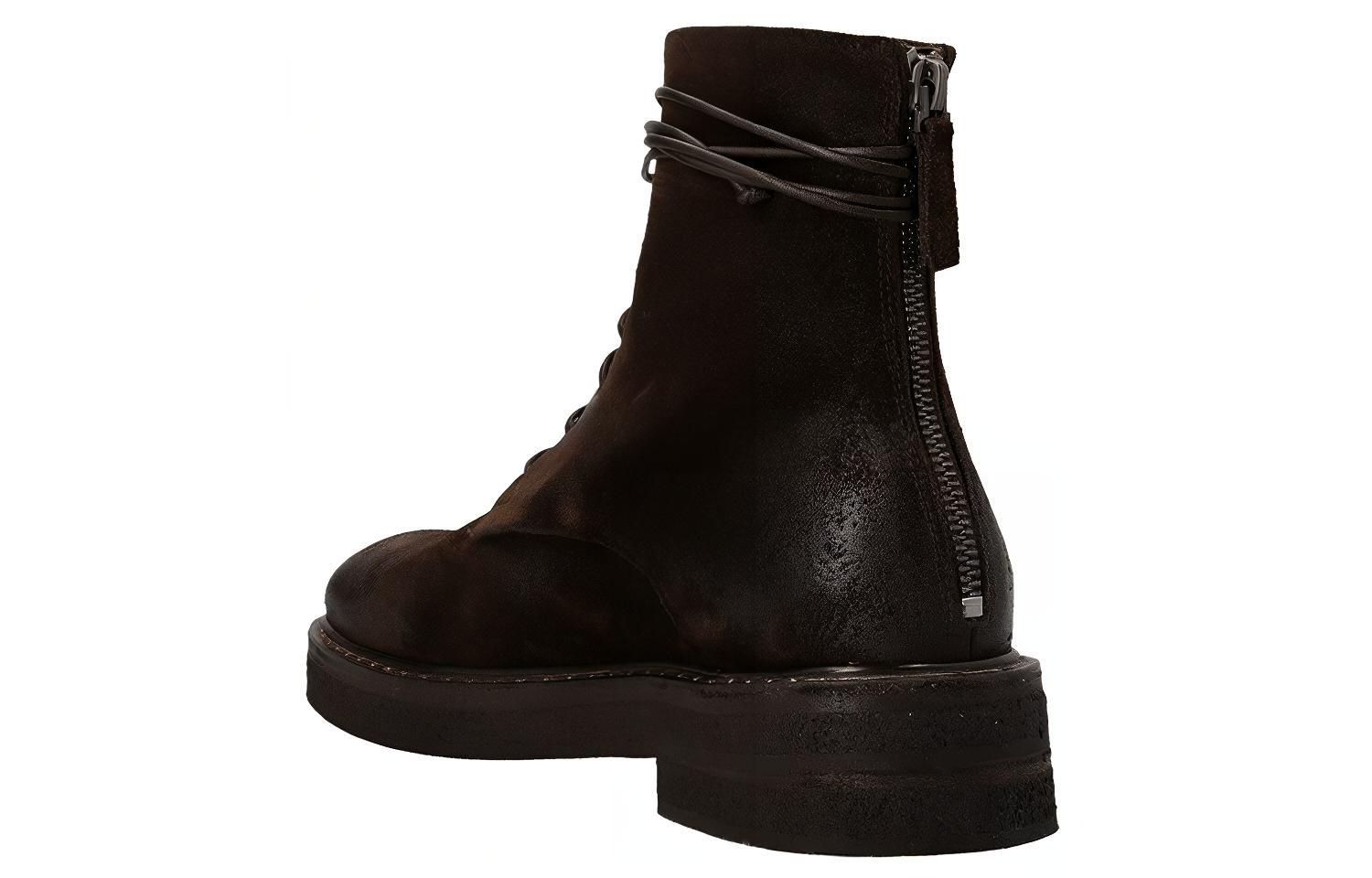 Shop (W) But Kasut Buku Lali Kulit Marsèll 'Coklat' MW2952141460