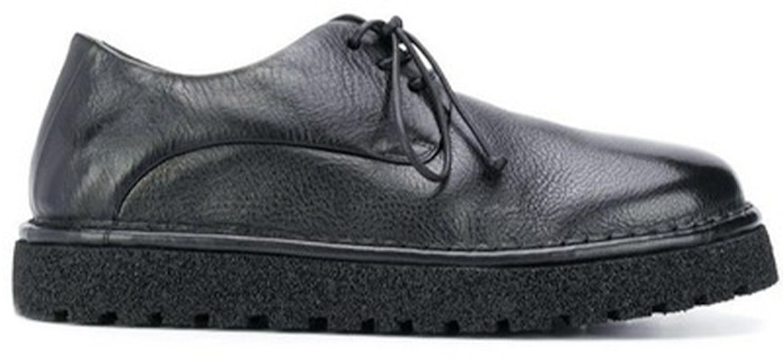 (Women) Marsèll Leather Lace-up Flats 'Black' MWG353P150666 Order (Women) Marsèll Leather Lace-up Flats 'Black' MWG353P150666