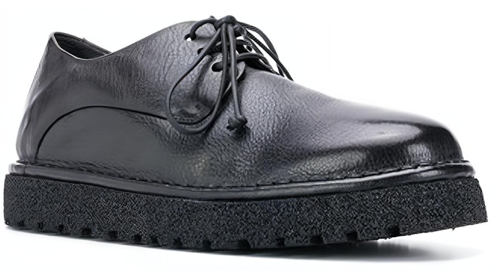 (Women) Marsèll Leather Lace-up Flats 'Black' MWG353P150666 Lookbook (Women) Marsèll Leather Lace-up Flats 'Black' MWG353P150666