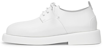 (Women) Marsèll Leather Lace-Up Round Toe 'White Casual' MWG471196110 (Women) Marsèll Leather Lace-Up Round Toe 'White Casual' MWG471196110