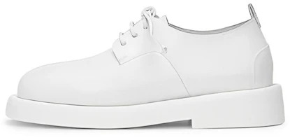 (Women) Marsèll Leather Lace-Up Round Toe 'White Casual' MWG471196110 (Women) Marsèll Leather Lace-Up Round Toe 'White Casual' MWG471196110