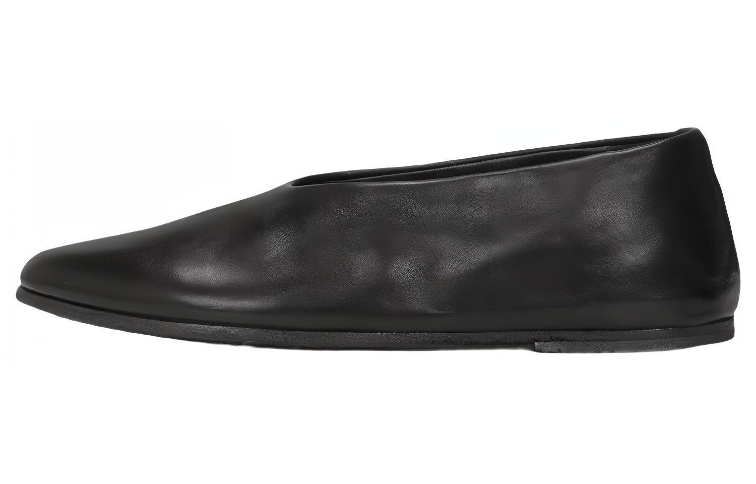 (W) Marsèll Leather Loafers 'Black'