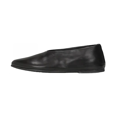 (W) Marsèll Leather Loafers 'Black'