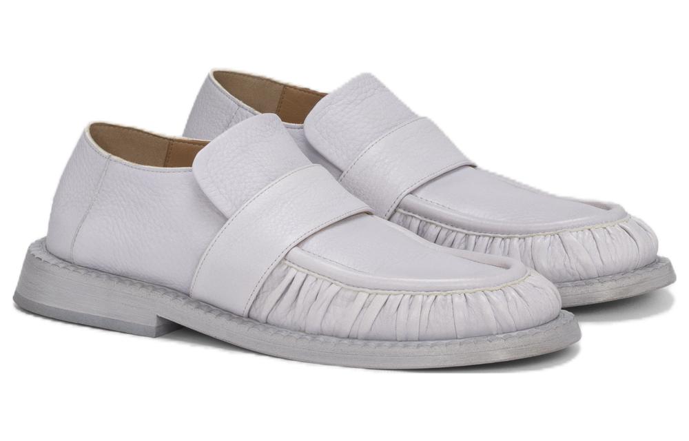 (W) Marsèll Leather Round-Toe Slip-On 'Grey Casual' 圖 3