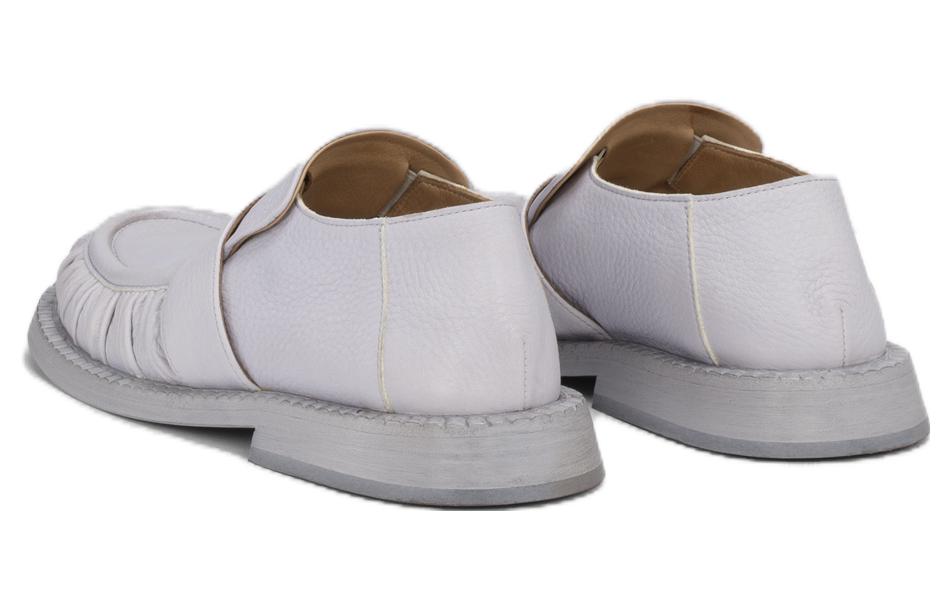 (W) Marsèll Leather Round-Toe Slip-On 'Grey Casual' 圖 4