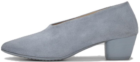 (Women) Marsèll Leather Round Toe Slip-On 'Blue Chunky Heel' MW4207141923 (Women) Marsèll Leather Round Toe Slip-On 'Blue Chunky Heel' MW4207141923