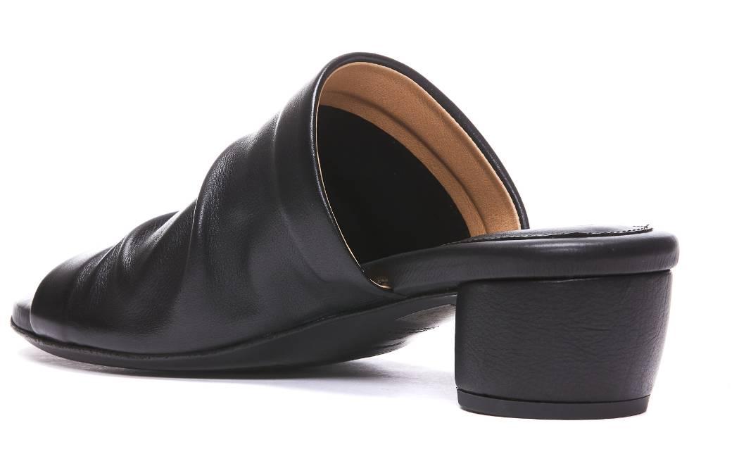 (W) Marsèll Leather Slide 'Black Casual' 圖 3
