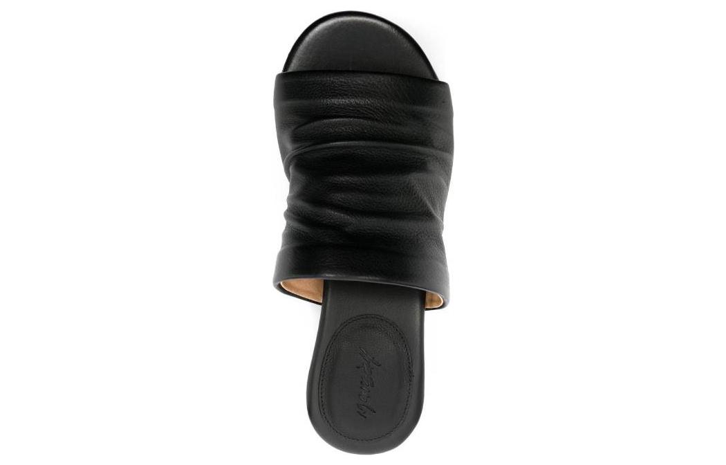 (W) Marsèll Leather Slide 'Black Casual' 圖 4