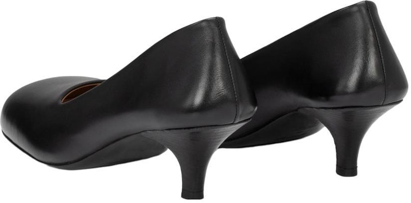 (W) Marsèll Slip-On Kulit Hujung Bulat 'Chunky Heel Hitam' MW8056193666 Lookbook (W) Marsèll Slip-On Kulit Hujung Bulat 'Chunky Heel Hitam' MW8056193666