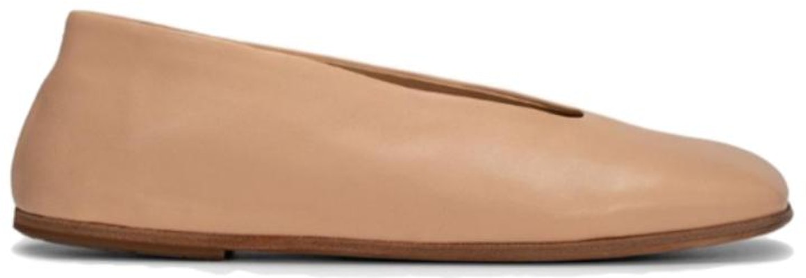 (Women) Marsèll Leather Square Toe Slip-On Flat 'Light Brown' MW5885097381 Order (Women) Marsèll Leather Square Toe Slip-On Flat 'Light Brown' MW5885097381
