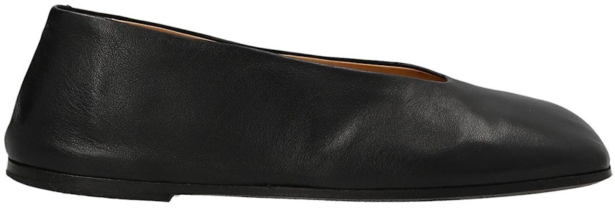 (W) Marsèll 黑色方头皮革休闲鞋 MW5885097666 Order (W) Marsèll 黑色方头皮革休闲鞋 MW5885097666