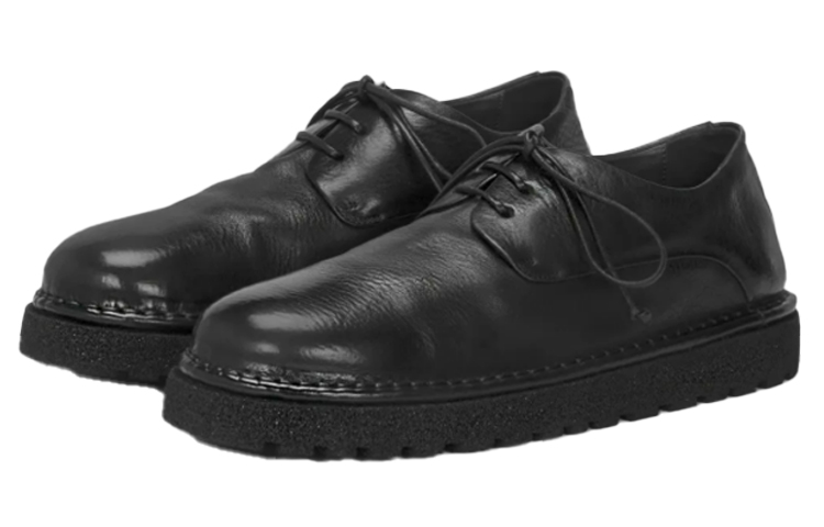 (W) Marsèll Marsell Leather Short Boot 'Fashion Casual Black' 圖 2