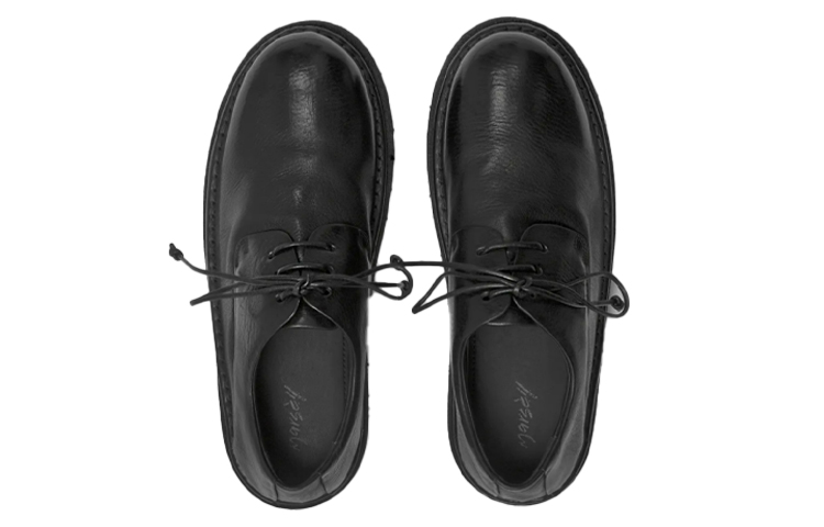 (W) Marsèll Marsell Leather Short Boot 'Fashion Casual Black' 圖 4