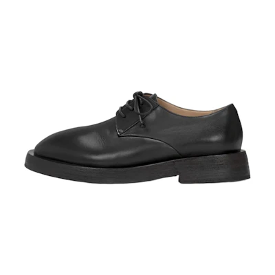 (W) Marsèll Mentone Derby 'Black Leather'