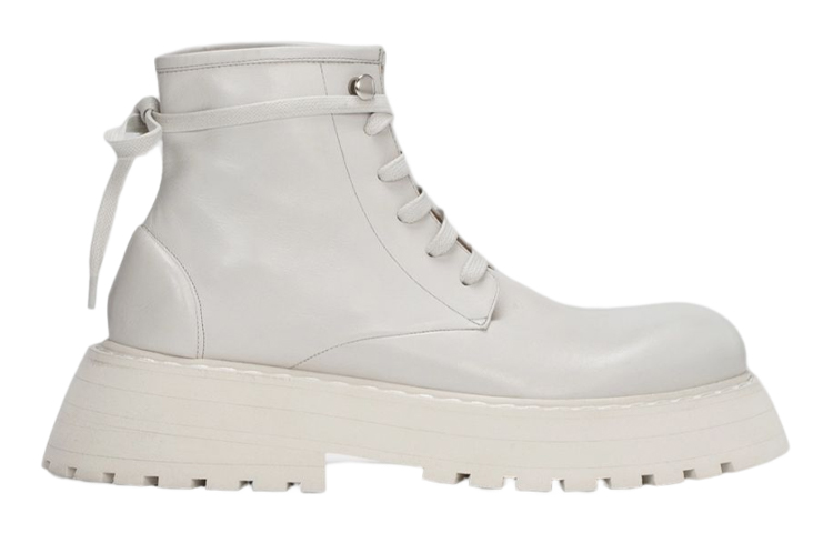 (W) Marsèll Micarro 'White Leather Ankle Boot' 圖 2