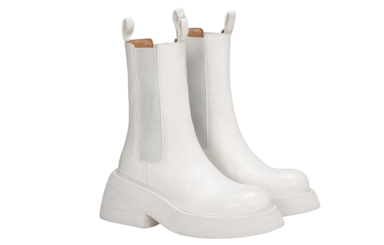 (W) Marsèll Microne Chelsea Boot 'White Leather' 圖 3