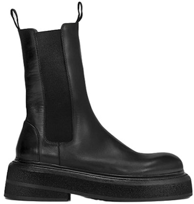 (Women) Marsèll Mid-Calf Leather Boot 'Thick Sole Black' MW6223118666 Order (Women) Marsèll Mid-Calf Leather Boot 'Thick Sole Black' MW6223118666