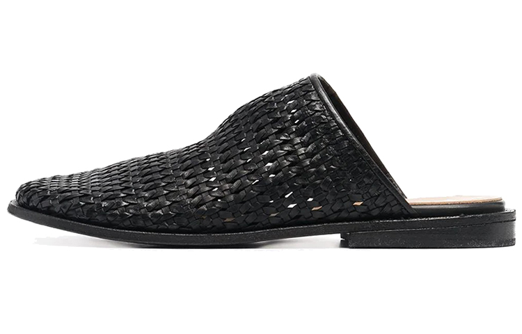 (W) Marsèll Mule 'Black Woven'