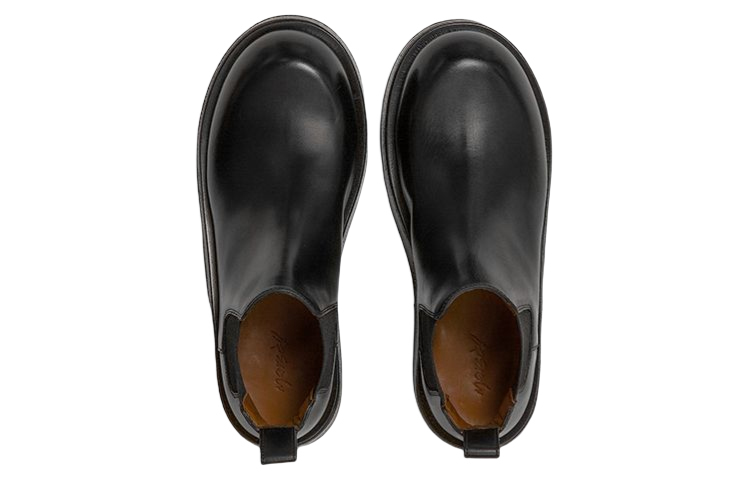 (W) Marsèll Musona Chelsea Boot 'Black Leather' 圖 4
