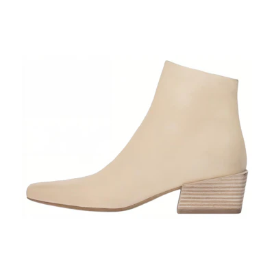 (W) Marsèll Pannelletto 'Beige Leather Ankle'