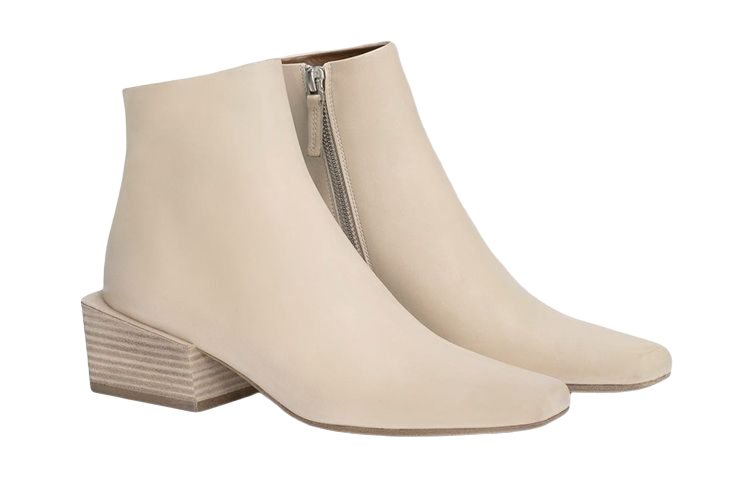 (W) Marsèll Pannelletto 'Beige Leather Ankle' 圖 3