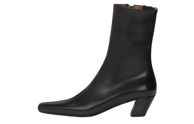 (W) Marsèll Pannelletto 'Fashion Chunky Heel Ankle Boot Black'