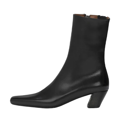 (W) Marsèll Pannelletto 'Fashion Chunky Heel Ankle Boot Black'