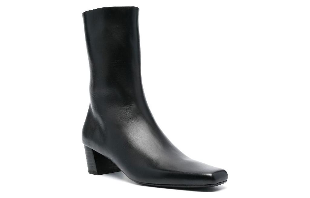 (W) Marsèll Pannelletto 'Fashion Chunky Heel Ankle Boot Black' 圖 2