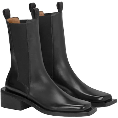 (W) マルセル パネル チェルシーブーツ (黒革) MW6592118666 Lookbook (W) マルセル パネル チェルシーブーツ (黒革) MW6592118666