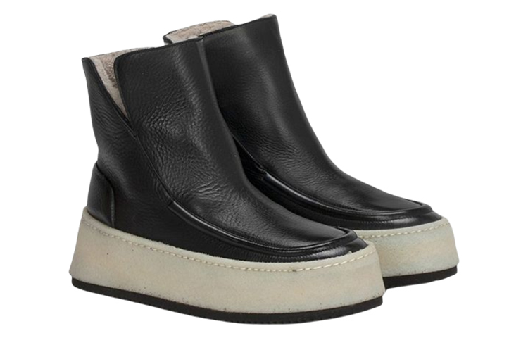 (W) Marsèll Parapana 'Black Leather' 圖 2