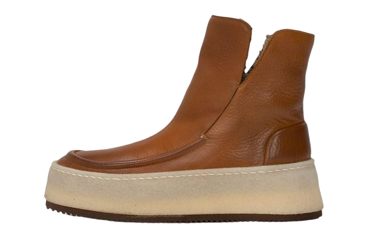 (Women) Marsèll Parapana 'Brown Leather Platform Ankle Boot' MW6640147415H330