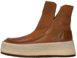 (Women) Marsèll Parapana 'Brown Leather Platform Ankle Boot' MW6640147415H330 (Women) Marsèll Parapana 'Brown Leather Platform Ankle Boot' MW6640147415H330