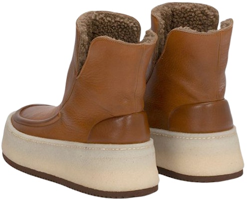 (Women) Marsèll Parapana 'Brown Leather Platform Ankle Boot' MW6640147415H330 Shop (Women) Marsèll Parapana 'Brown Leather Platform Ankle Boot' MW6640147415H330