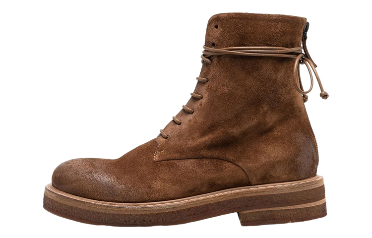 (W) Marsèll Parruca 'Brown Fashion Strap Ankle Boot'