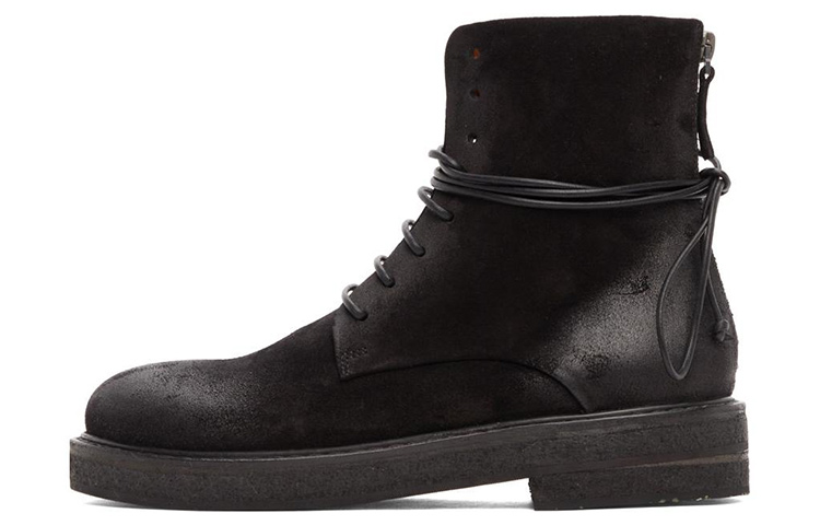 (W) Marsèll Parrucca 'Black Zippered Ankle Boot'