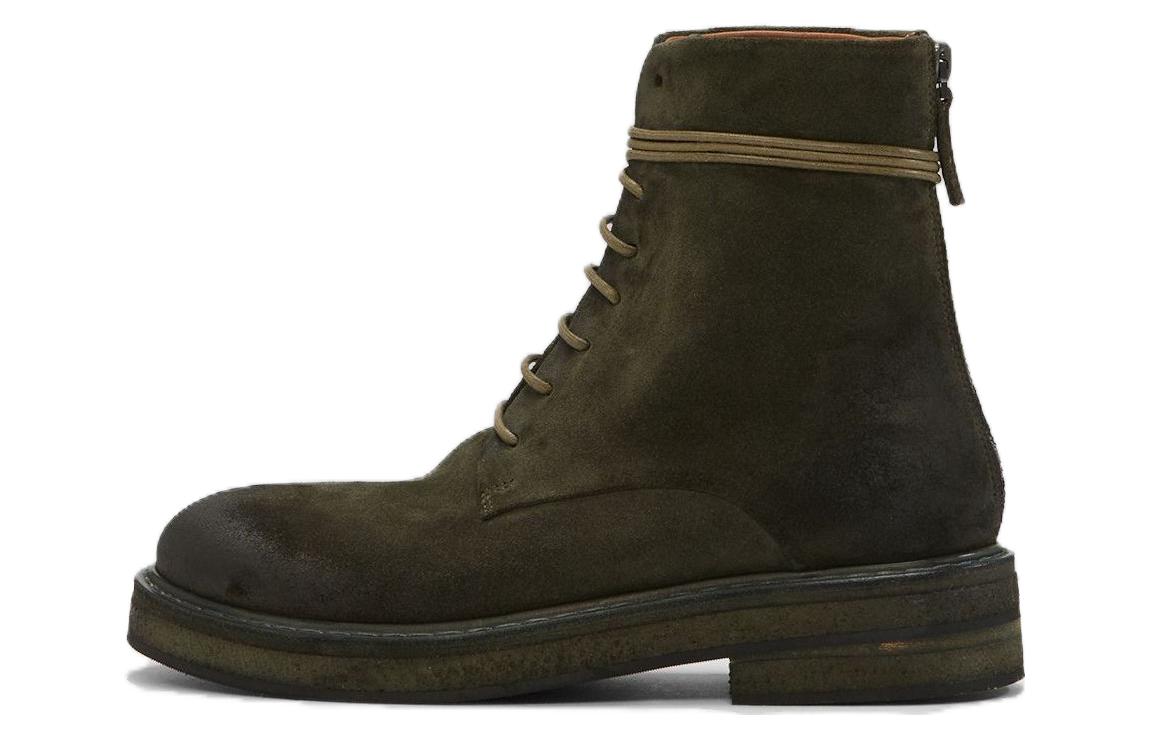 (W) Marsèll Parrucca 'Fashion Lace-Up Ankle Boot Green'