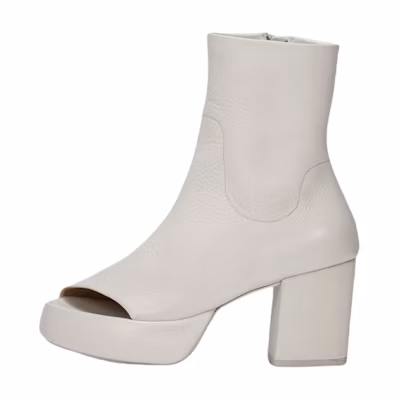 (W) Marsèll Plabo 'White Leather High Heel Boots'