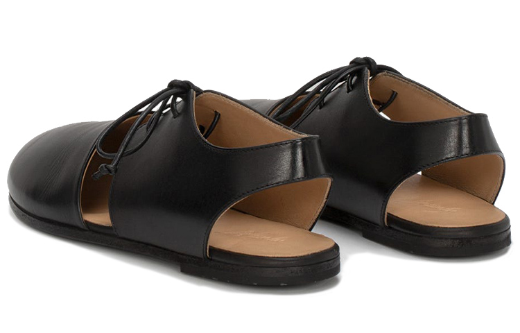 (W) Marsèll Round Toe Lace-Up Sandals 'Black Fashion' 圖 4