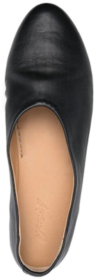 (Women) Marsèll Round Toe Leather Slip-on Flats 'Black' MW2105097666 Shop (Women) Marsèll Round Toe Leather Slip-on Flats 'Black' MW2105097666