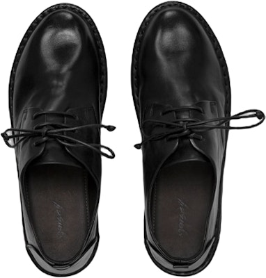 (W) Marsèll Sancrispa 黑色皮革系带鞋 MWG002310666 Lookbook (W) Marsèll Sancrispa 黑色皮革系带鞋 MWG002310666
