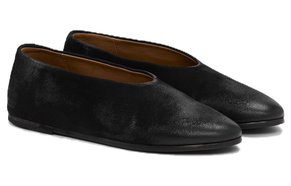 (W) Marsèll Slip-on Round Toe Casual Flat 'Black Velvet' 圖 2