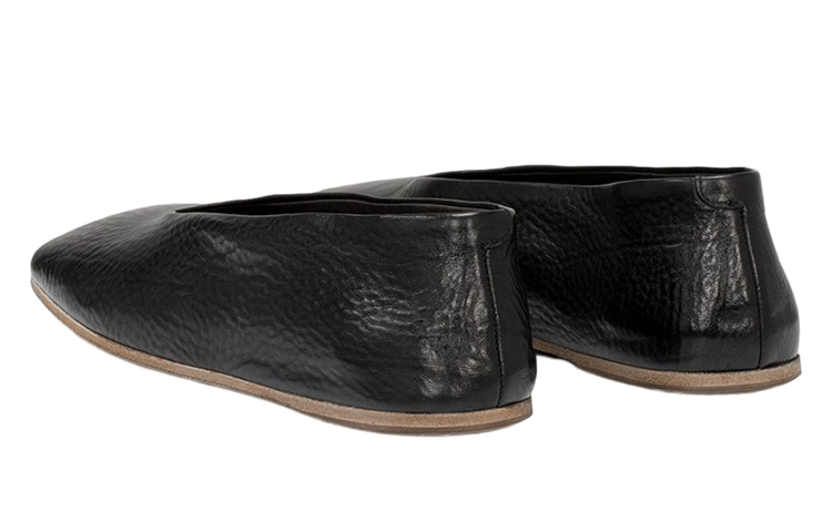 Shop (W) Marsèll Spatolona 'Slip-On Kulit Hitam' MW5885150666S330