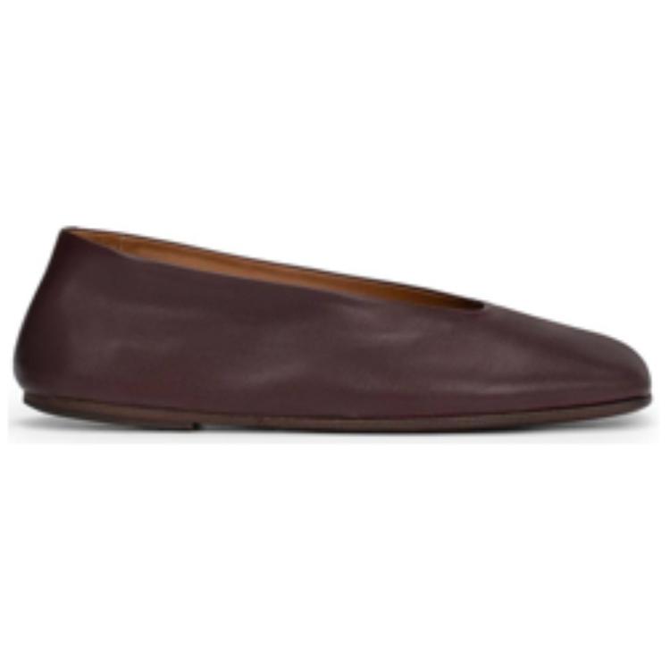 Order (Women) Marsèll Spatolona 'Brown Leather Slip-On' MW5885199455