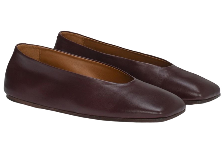 Lookbook (Women) Marsèll Spatolona 'Brown Leather Slip-On' MW5885199455
